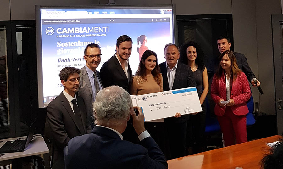 Premio Cambiamenti Too Italy