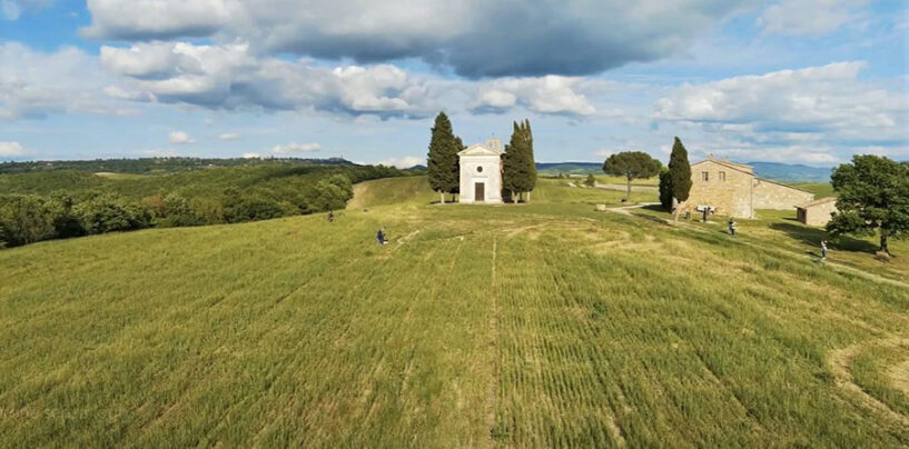 Madonna di Vitaleta, restauri per il gioiello della Val d’Orcia