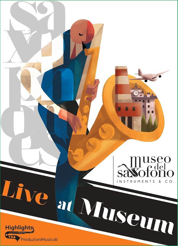 live at museum museo del saxofono fiumicino