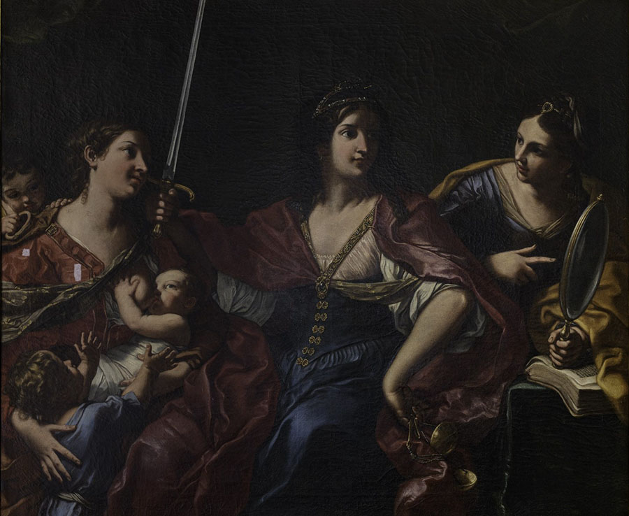 elisabetta sirani le tre virtù