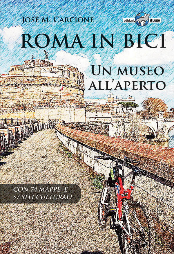 roma in bici carcione guida libro